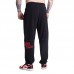GASP Vintage Sweat Pants - Black/Red